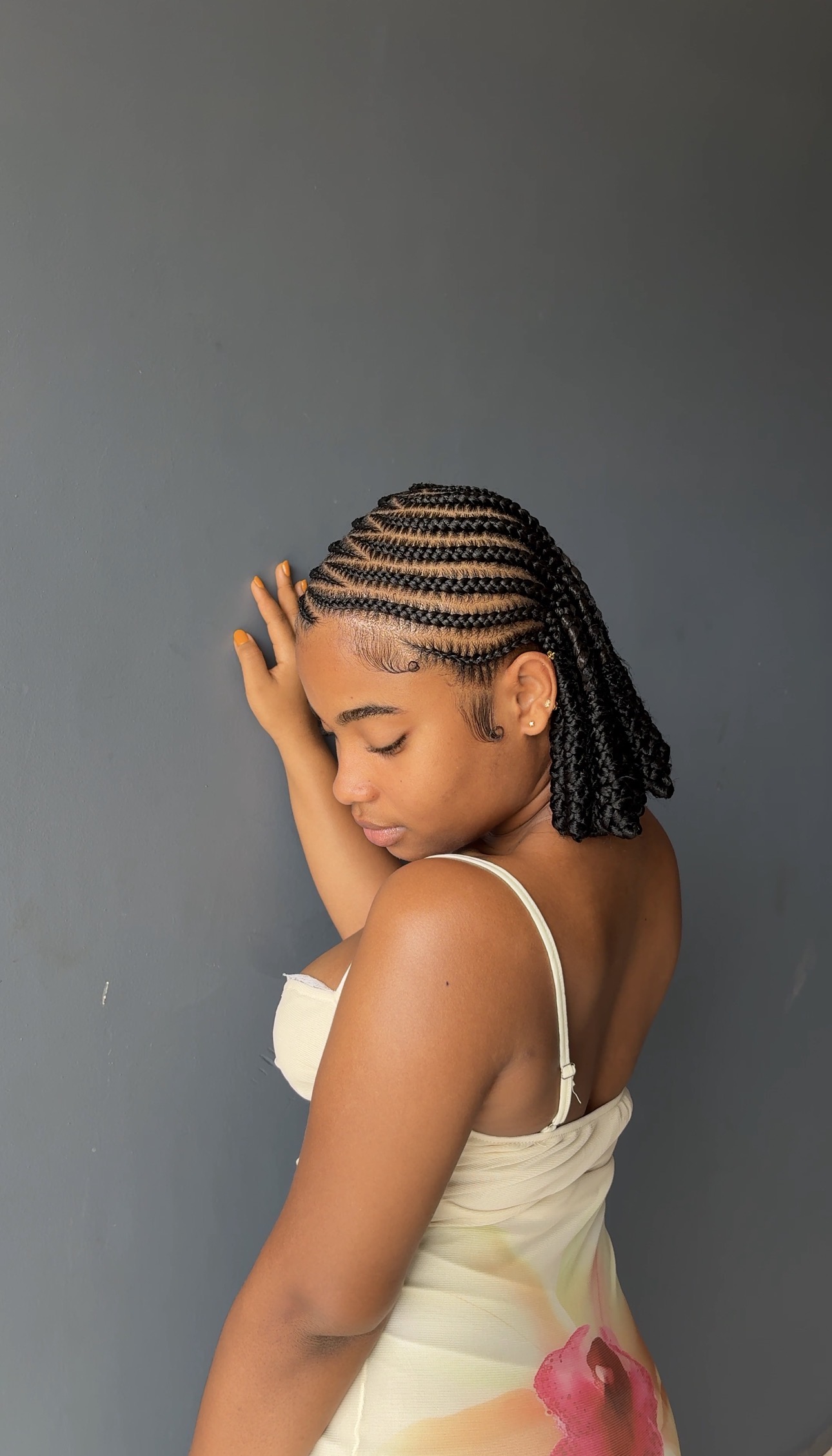 Cornrow braids coil 4